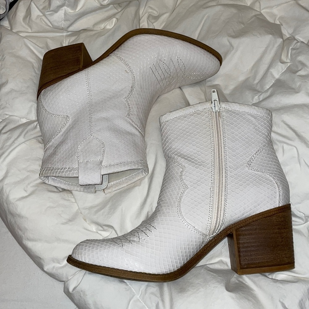 White Booties
